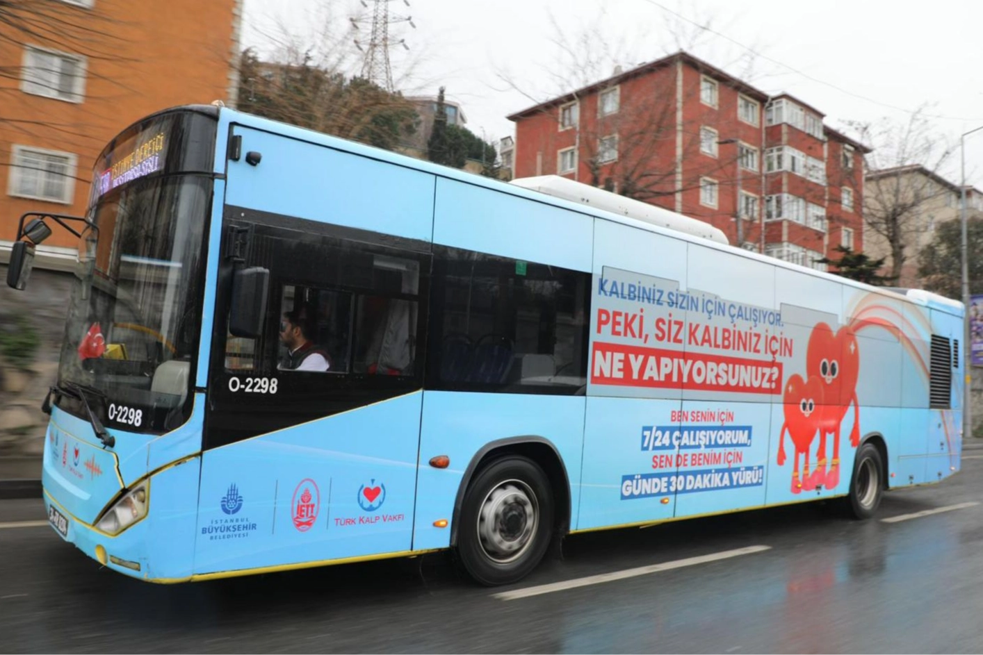 İETT'den kalp sağlığı farkındalık &ccedil;alışması