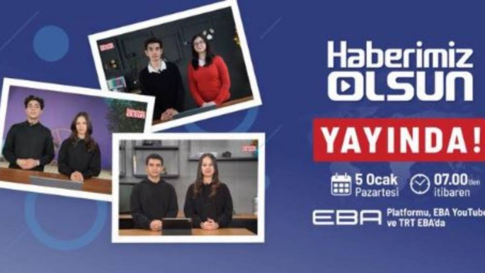 MEB&rsquo;den &ldquo;Haberimiz Olsun&rdquo; projesi paylaşımı 