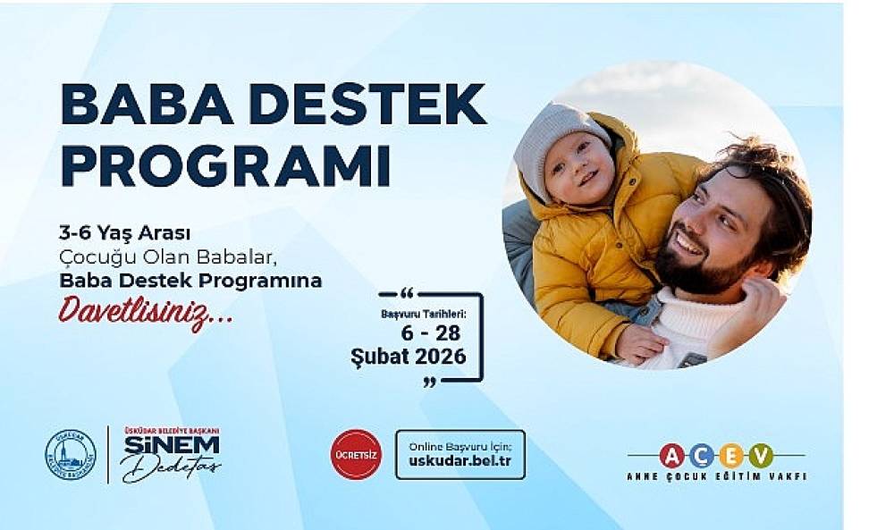 &Uuml;sk&uuml;dar Belediyesi &ldquo;Baba Destek Programı"nı Faaliyete Ge&ccedil;iriyor