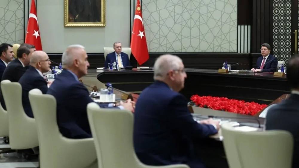 Kabine Toplantısı Cumhurbaşkanı Erdoğan başkanlığında başladı 
