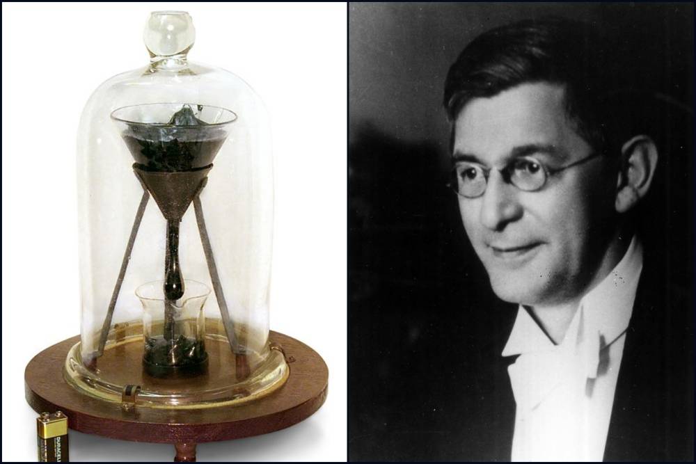 D&uuml;nyanın en uzun s&uuml;ren deneyi: Bir damla i&ccedil;in 8 yıl