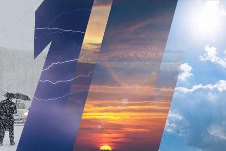 Sıcaklık kuzeybatıda artıyor... Doğu&rsquo;da kar ve &ccedil;ığ alarmı!