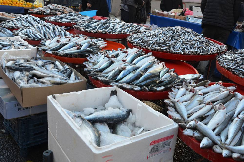 Soğuk hava balık tezgahlarına da vurdu