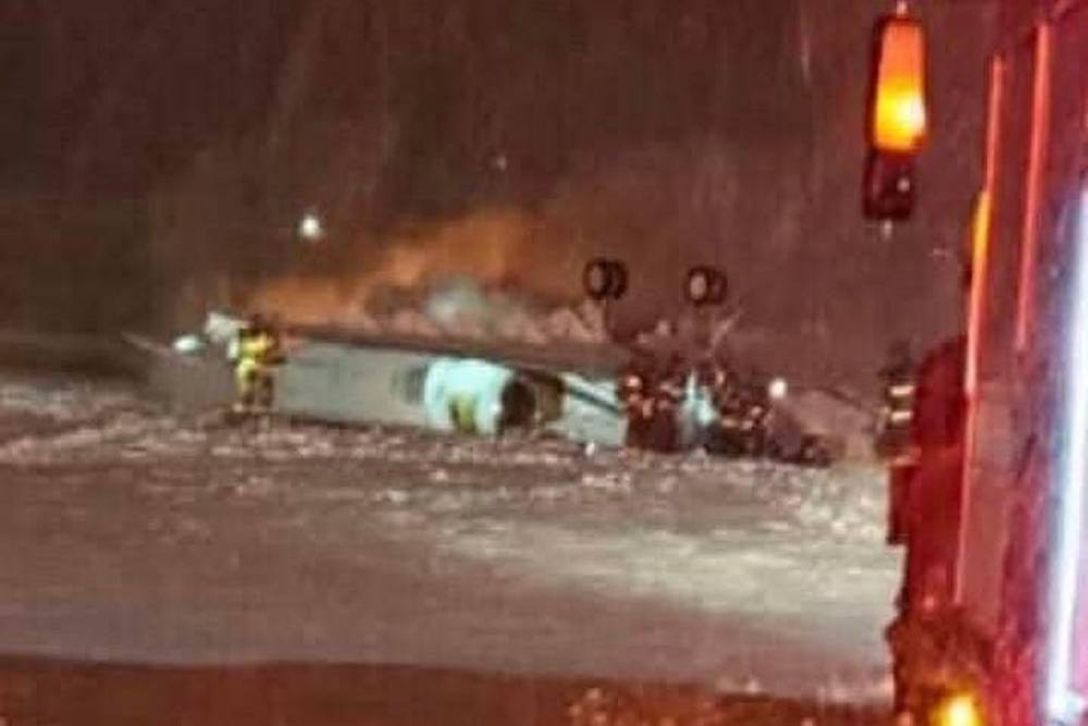 ABD&rsquo;de 8 kişinin bulunduğu &ouml;zel jet d&uuml;şt&uuml;