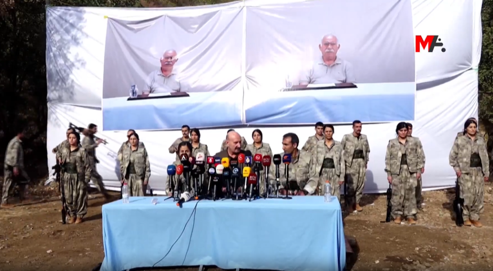 PKK Türkiye’den tamamen çekildiğini duyurdu  