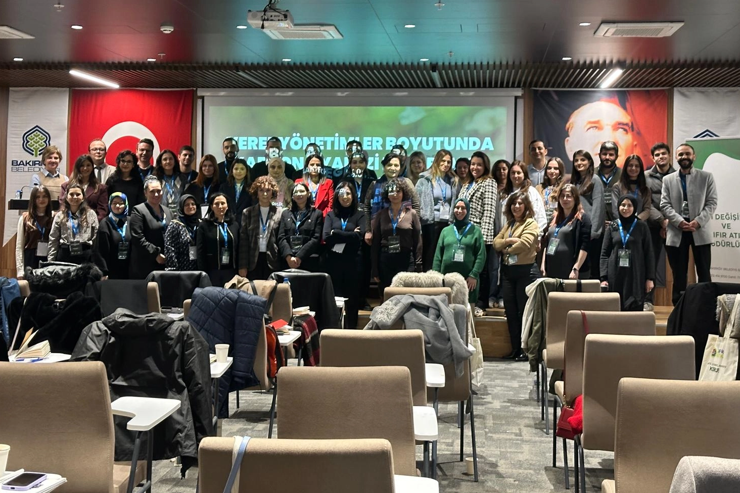 Bakırk&ouml;y Belediyesi&rsquo;nde karbon ayak izi eğitimi