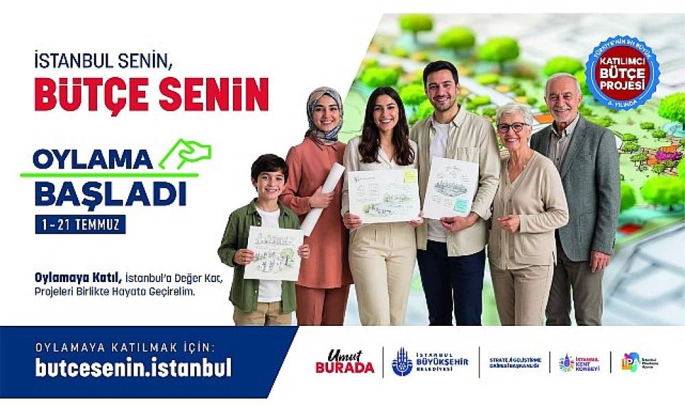 B&uuml;t&ccedil;em İstanbul Oylamaları 1 Temmuz'da Başlıyor