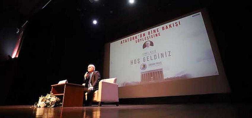 İLAHİYATÇI-YAZAR CEMİL KILIÇ, KARTAL’DA ATATÜRK’ÜN DİNE BAKIŞINI ANLATTI