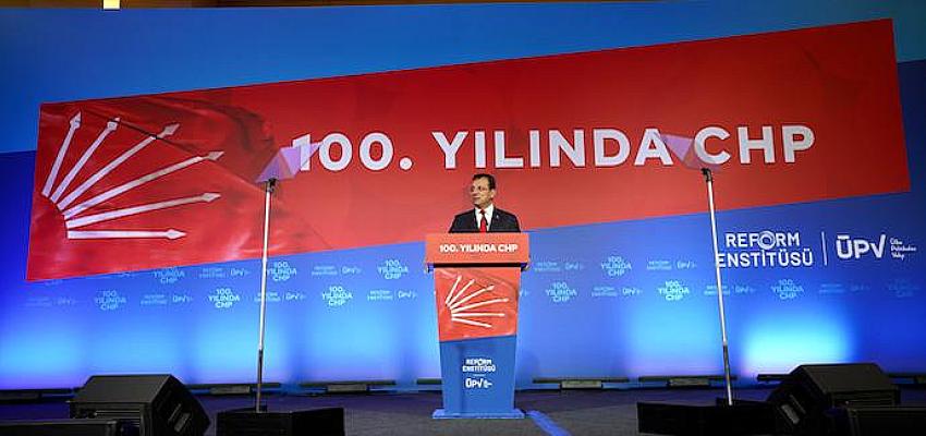 İMAMOĞLU: TESPİTİM ŞU: CHP DEĞİŞİRSE, TÜRKİYE DEĞİŞİR.  VAADİM DE NET: CHP DEĞİŞECEK, TÜRKİYE DEĞİŞECEK