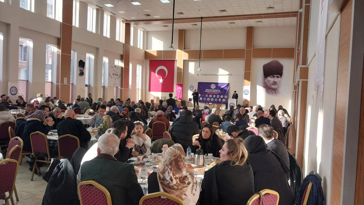 ANSİDEF&rsquo;ten Ankara&rsquo;da B&uuml;y&uuml;k Buluşma: 500&rsquo;&uuml; Aşkın Sinoplu Aynı Sofrada