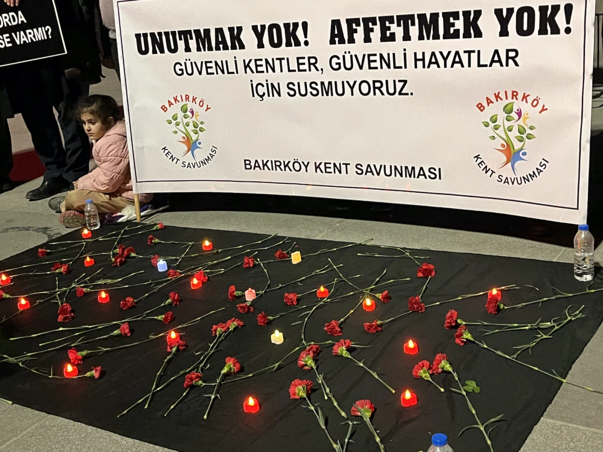 Bakırk&ouml;y Kent Savunması'ndan 6 Şubat Depremleri Anması: &ldquo;Affetmeyeceğiz, Unutmayacağız!&rdquo;