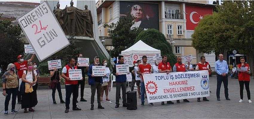 DİSK Genel İş Sendikası’ndan yetkilerine itiraz edenlere; Hem kızgınız, hem de kırgın!