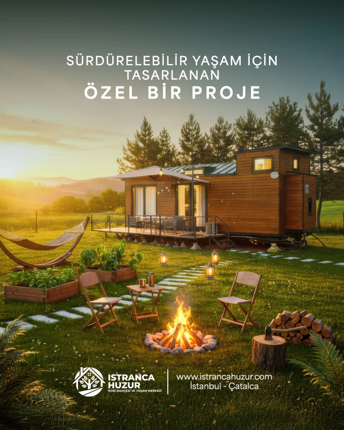 Istranca Huzur’da Doğayla İç İçe Yeni Bir Yaşam Başlıyor