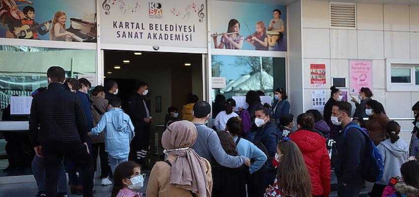 KARTAL BELEDİYESİ SANAT AKADEMİSİ MÜZİK BÖLÜMÜ YETENEK SINAVLARININ KAZANANLARI BELLİ OLDU