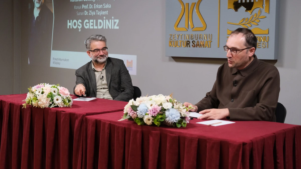&ldquo;K&Uuml;LT&Uuml;R &Uuml;ZERİNE&rdquo; S&Ouml;YLEŞİ DİZİSİNDE SEZONUN SON KONUĞU PROF. DR. ERKAN SAKA OLDU!
