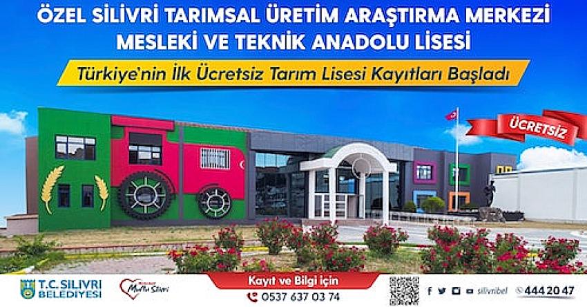 TÜRKİYE’NİN ÜCRETSİZ İLK TARIM LİSESİNDE KAYITLAR BAŞLADI