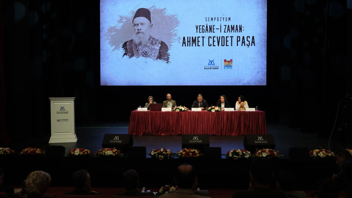 “YEGÂNE-İ ZAMAN: AHMET CEVDET PAŞA” SEMPOZYUMUNUN ÜÇÜNCÜ OTURUMU GERÇEKLEŞTİ!