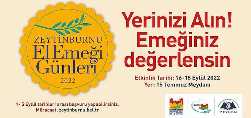 Zeytinburnu El Emeği Günleri’ İçin Kayıtlar Başladı