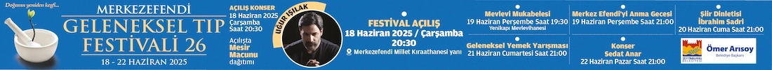 Merkezefendi Geleneksel Tıp Festivali